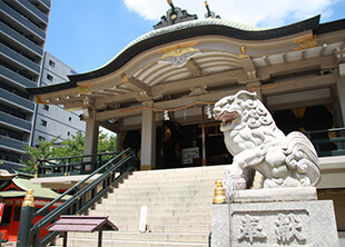 賃貸_大阪ひびきの街の周辺環境　難波神社